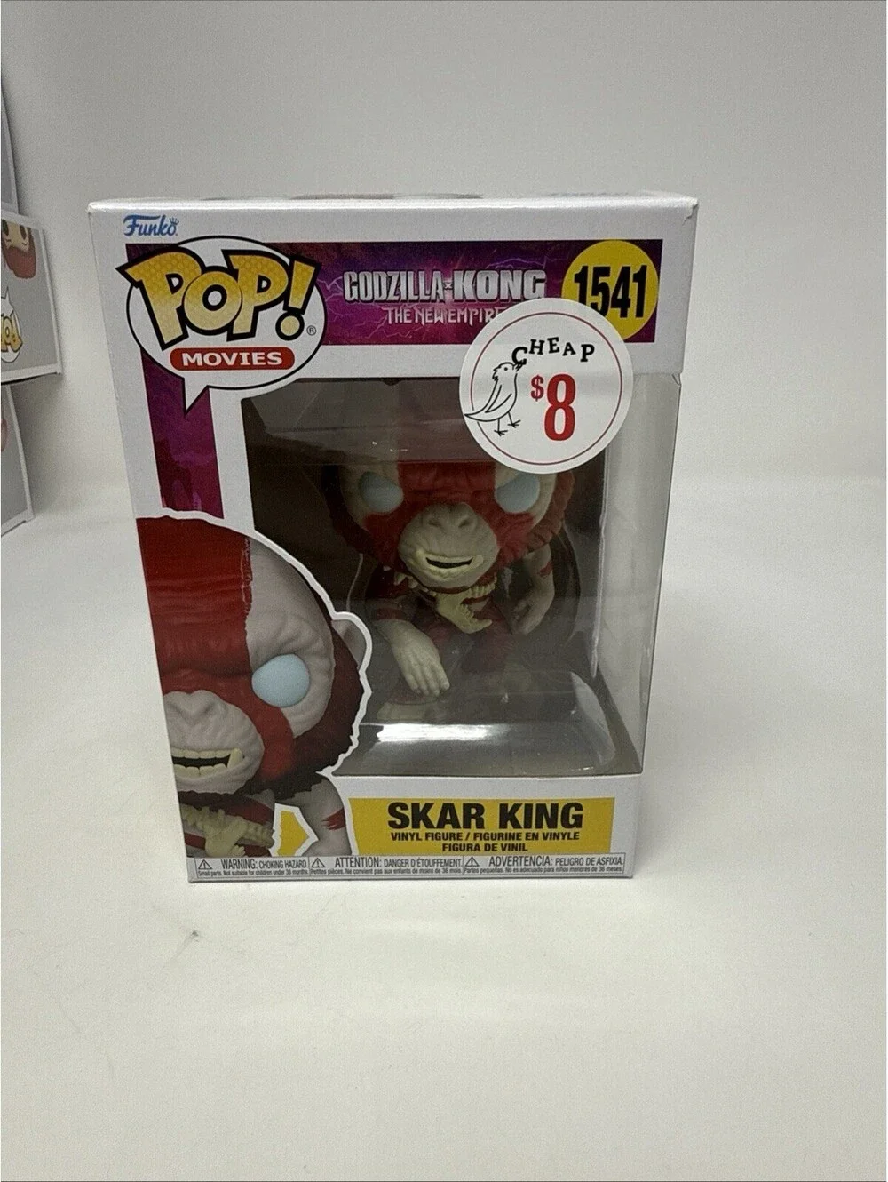 Funko POP! - Movies #1541 - Godzilla vs. Kong - Skar King